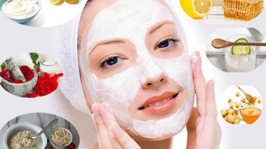 Skin care : Make Glowing Face With Rice Flour Face Mask With Cucumber And Curd