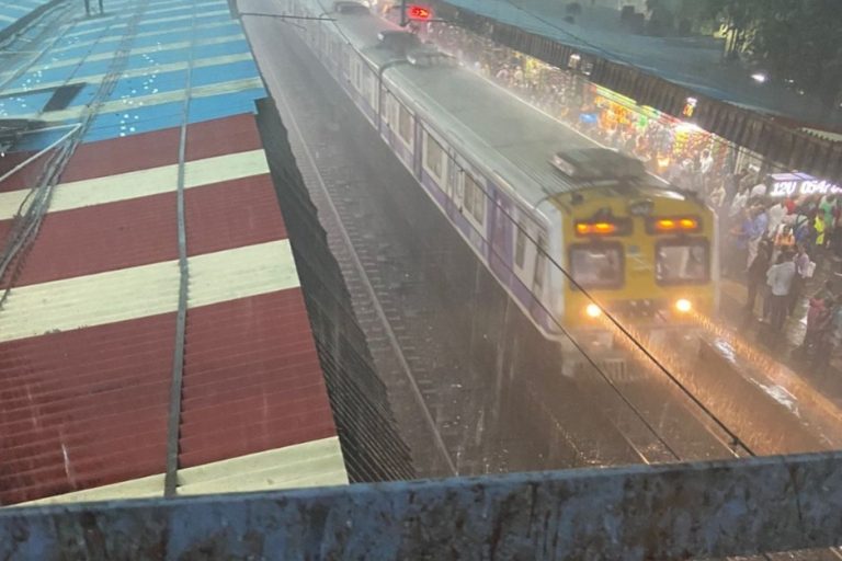 Mumbai rains: Badlapur-Ambernath railway tracks closed due to severe waterlogging after heavy rainfall