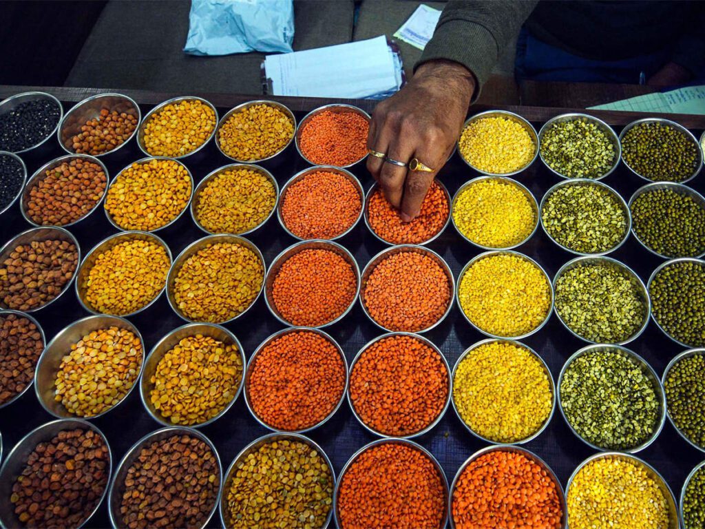 Tomato relief, but pulses increased the tension of housewives,