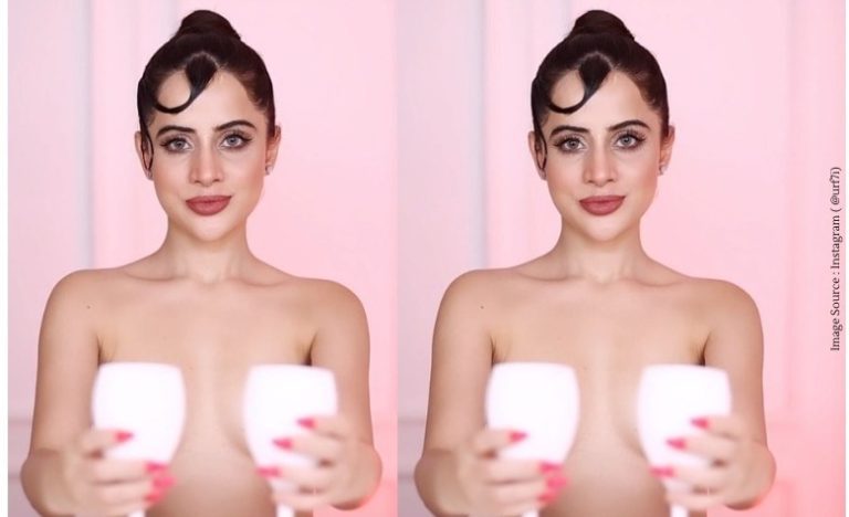urfi javed topless video viral