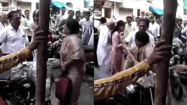 Woman-slapped-and-pushed-by-MNS-worker-video-goes-viral