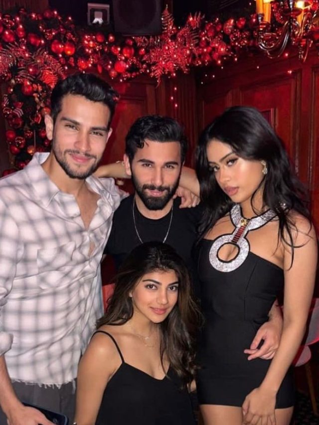 Ajay Devgan daughter Nysa devgan party photos viral