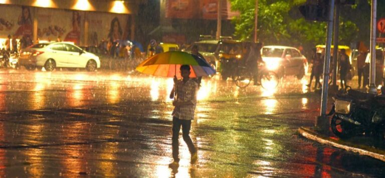 Rain in Gujarat at many places