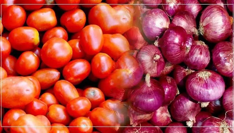rates of tomato and onion reduces in mumbai city