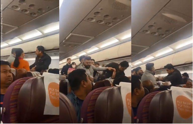 Fight breaks out between passengers on Bangkok-India flight
