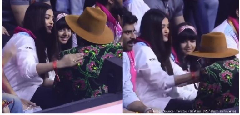 Ranveer singh kiss to aishwarya rai in front of her daughter aaradhya