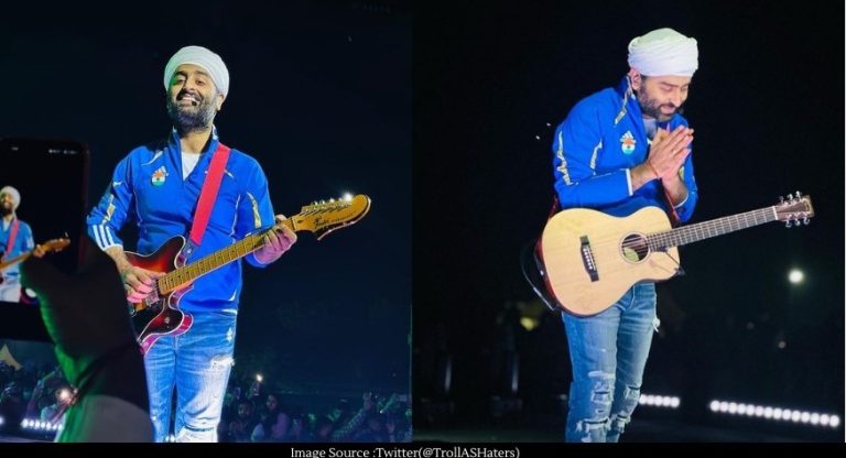 arijit singh kolkata concert cancelled singing gerua song infront mamata banerjee
