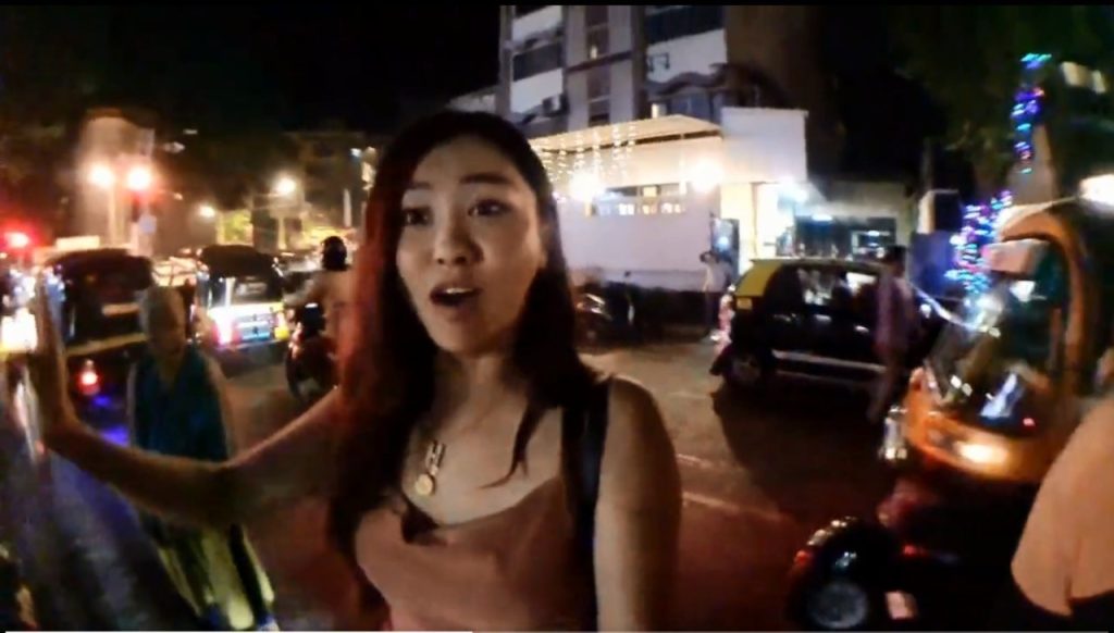 korean girl praises India after quick police action