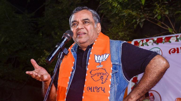 Paresh Rawal apologises for 'cook fish for Bengalis' remark during Gujarat campaign speech