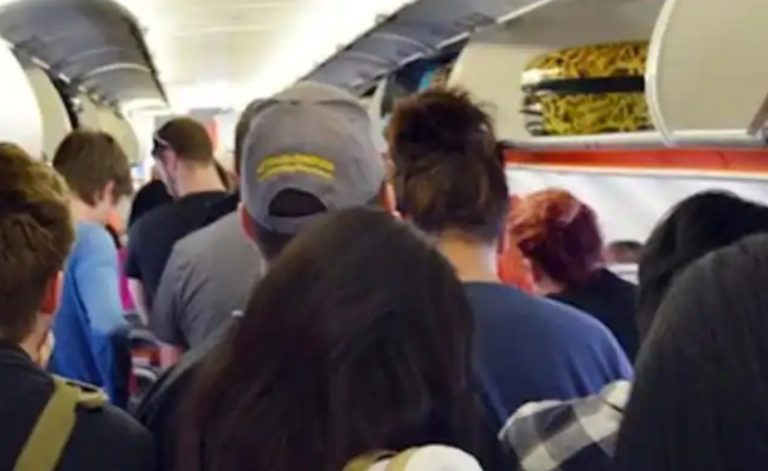 Are we allowed to travel standing in airplane Are we allowed to travel standing in airplane