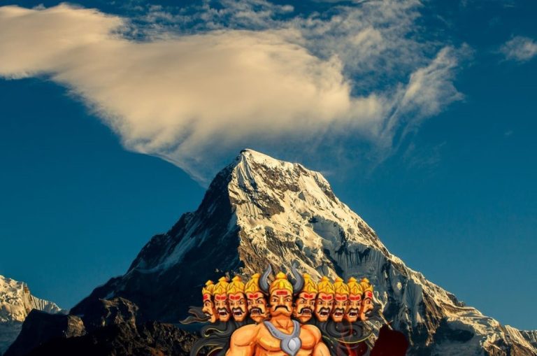 when ravan shaked mount kailash.