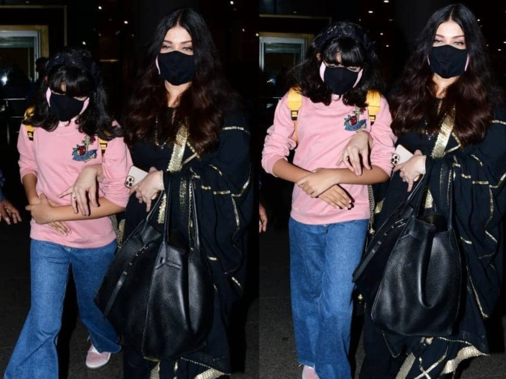 Aishwarya Rai Bachchan TROLLED again for holding daughter Aaradhyas hand at airport