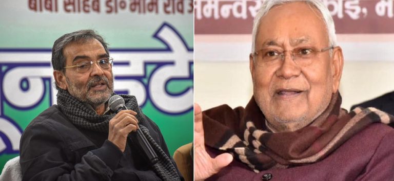 Bihar CM Nitish Kumar asks ‘close aide’ Upendra Kushwaha to quit JD(U). Bihar CM Nitish Kumar asks 'close aide' Upendra Kushwaha to quit JD(U).