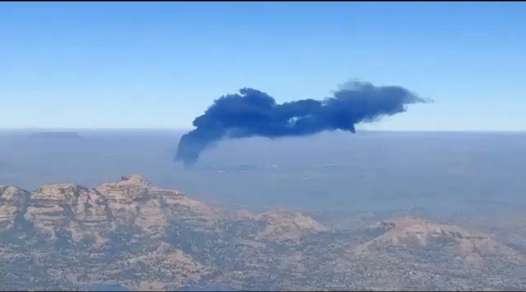 Massive Fire Breaks Out At Jindal Company In Nashik