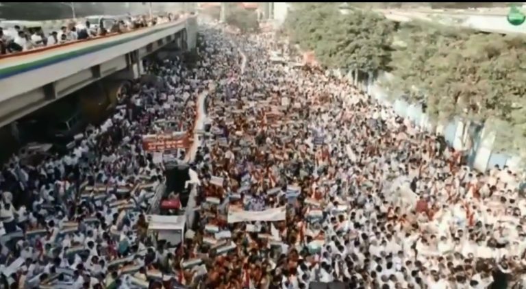 Jain community holds protest over Jharkhand govt's decision to turn Shri Sammed Shikharji into tourist place