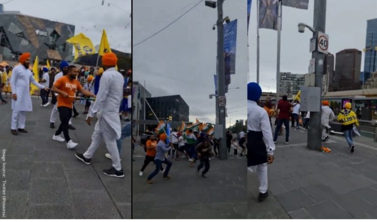 Khalistani supporters attack Indians in Melbourne Khalistani supporters attack Indians in Melbourne