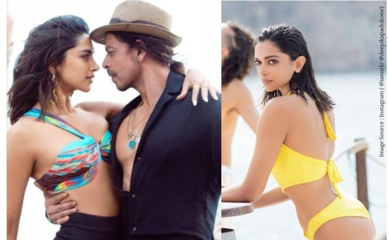 cbfc removes close shots of buttocks and side pose from shahrukh khan film pathaan song besharam rang