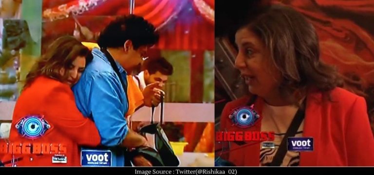 bigg boss 16 farah khan cries after meeting brother sajid khan