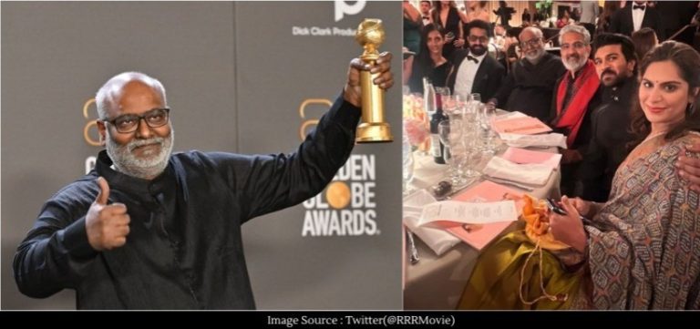 rrr created history in golden globe 2023 the song naatu naatu from the film won the award rrr created history in golden globe 2023 the song naatu naatu from the film won the award