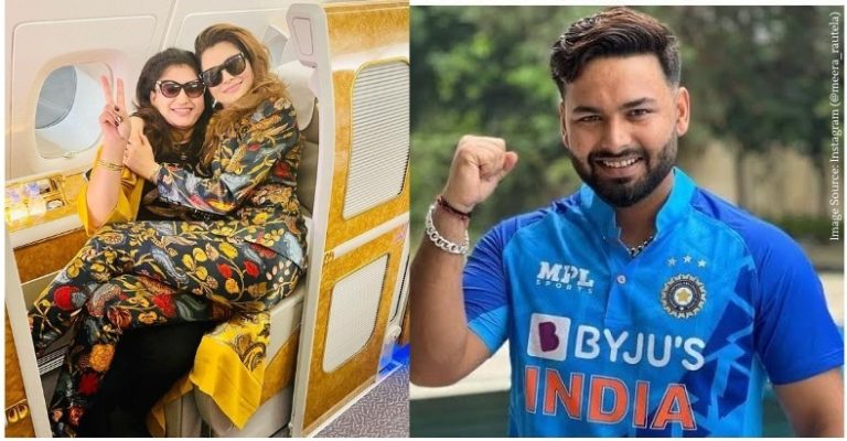 urvashi rautela mother meera rautela share a post for rishabh pant good health