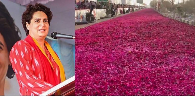 Priyanka Gandhi reaches Raipur to attend Congress plenary session, gets rose-carpet welcome Priyanka Gandhi reaches Raipur to attend Congress plenary session, gets rose-carpet welcome