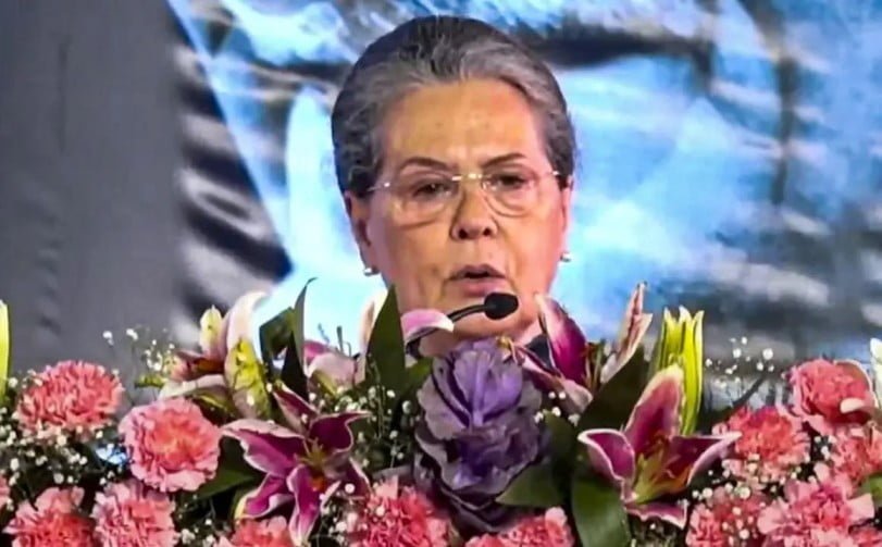 Sonia Gandhi slams BJP-RSS for ‘economic ruin’, dubs it ‘challenging time’ for India, Congress