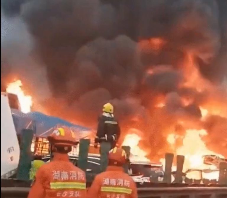 19 killed, 66 injured in fatal multi-vehicle collision in Central China