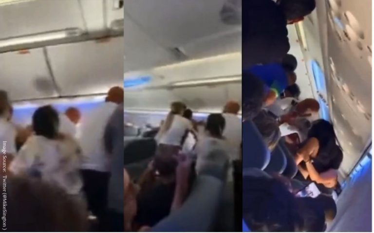 Massive Fight Breaks on GOL Flight Over Seat Exchange, Video Goes Viral