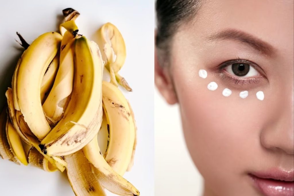 know how to remove dark circles with help of banana peel