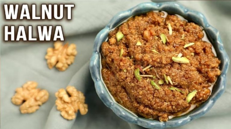 Healthy Sweet- Know how to make walnut halwa