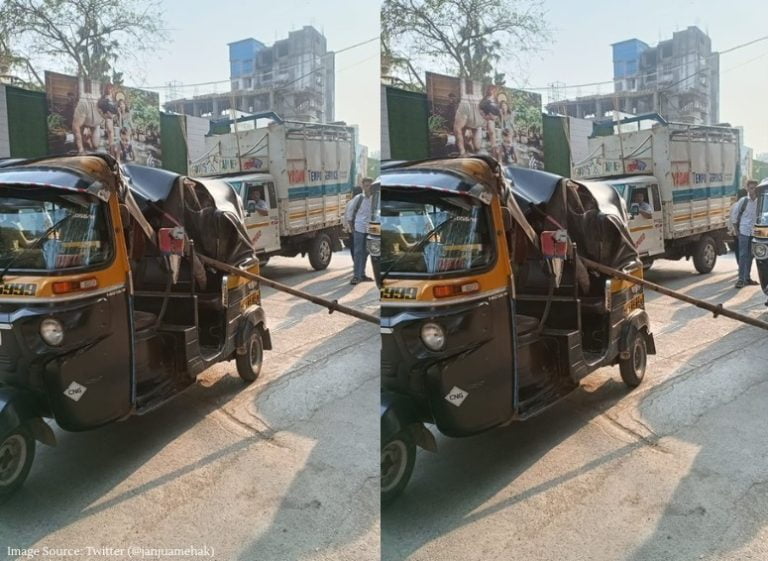 Iron rod crashes on Mumbai autorickshaw, kills mother-daughter Iron rod crashes on Mumbai autorickshaw, kills mother-daughter