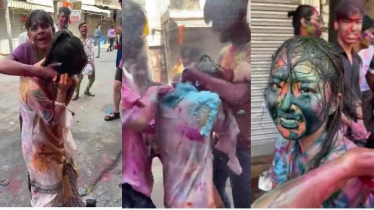 Japanese woman harassed on Holi has left India, 3 held for molesting her Japanese woman harassed on Holi has left India, 3 held for molesting her
