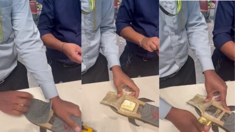 Man hiding gold worth Rs 69 lac in slippers arrested at Bengaluru airport