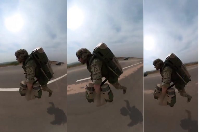 Gravity Industries Gives Jetpack Demonstration To Indian Army In Agra Gravity Industries Gives Jetpack Demonstration To Indian Army In Agra