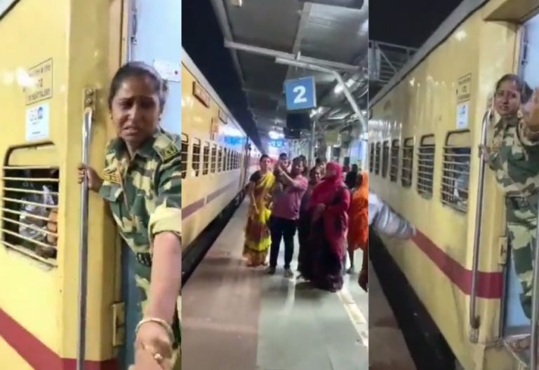 Kolhapur BSF Lady Jawan Varsha Patil Viral Video Kolhapur BSF Lady Jawan Varsha Patil Viral Video