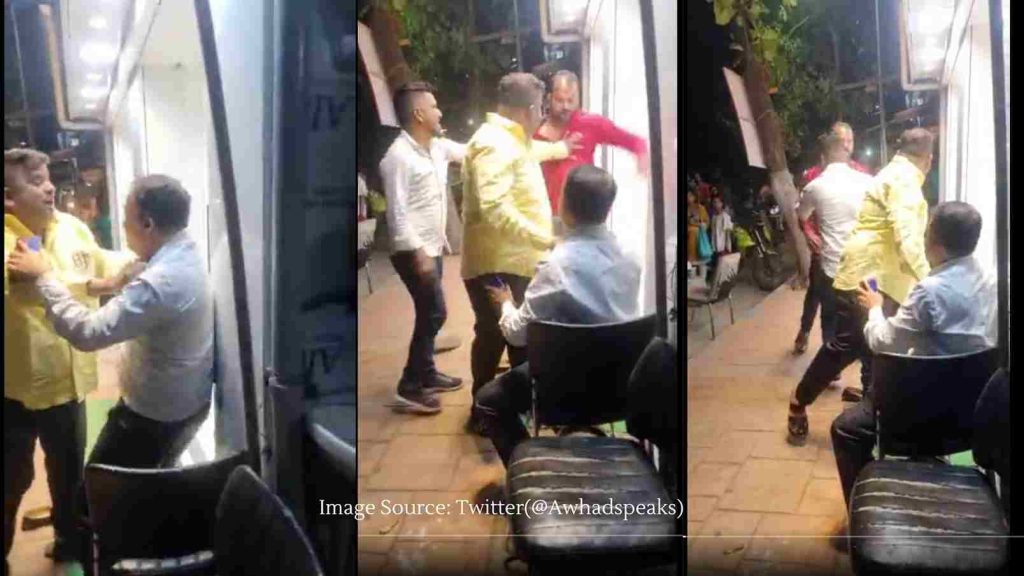 Jitendra Awhad criticizes CM Eknath Shinde over viral video of his partymen beating up Congress functionary