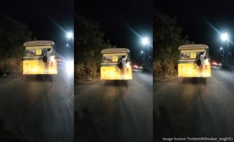 palghar passengers travelling by holding bus backend in vasai