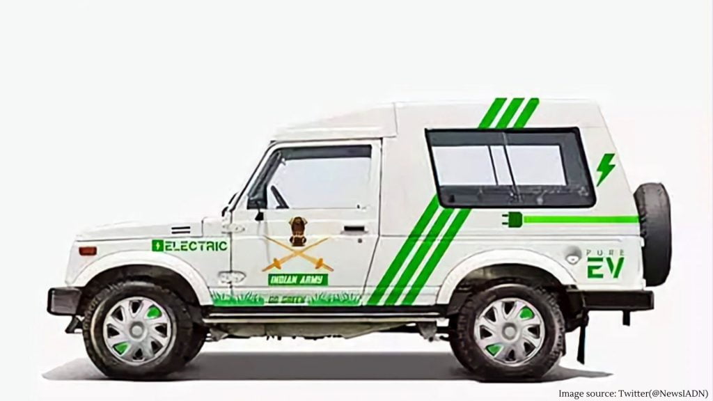 Maruti Gypsy Electric Model unveiled