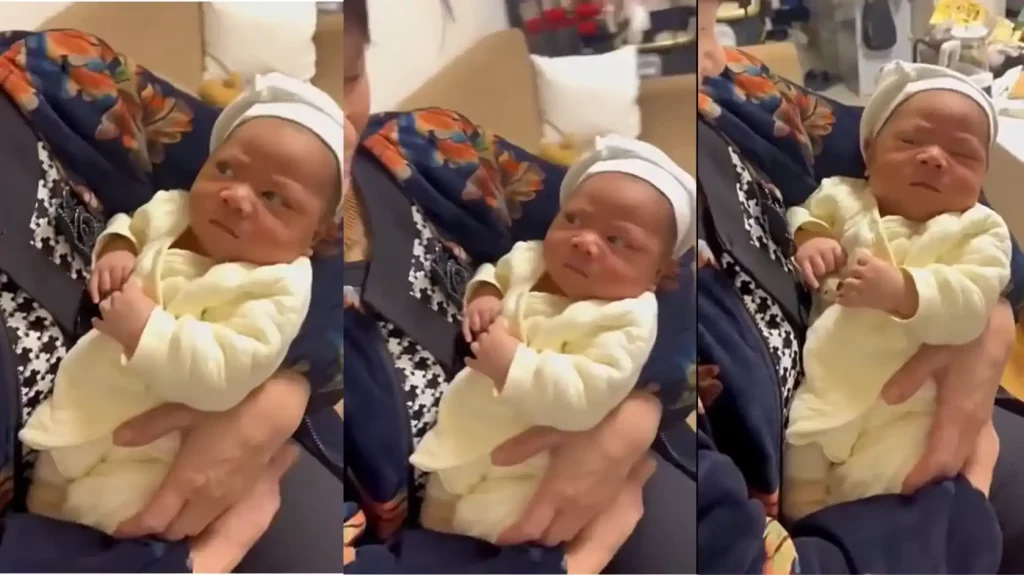 Children angry look amazing video viral on social media Users made funny comments