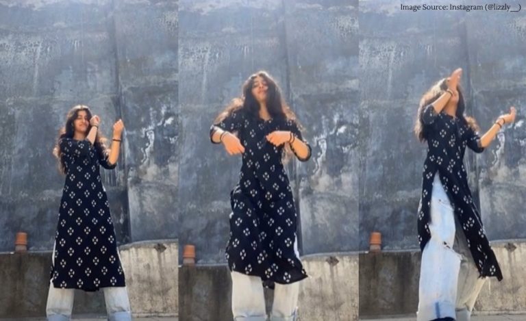 The girl did the best fusion dance on the song Kajrare Kajrare