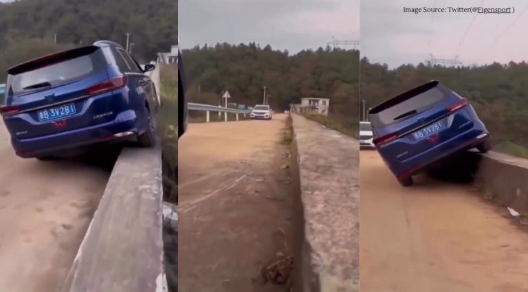 સાંકડા બ્રિજ પર બે એસયુવી આવી સામસામે, ડ્રાઇવરે એવી સ્કીલ બતાવી કે જોતા રહી ગયા નેટિઝન્સ.. જુઓ વિડીયો