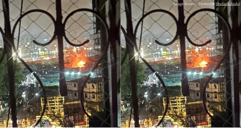 મુંબઈના આ વિસ્તારની ઝૂંપડપટ્ટીમાં વહેલી સવારે લાગી ભીષણ આગ, 10 ફાયર એન્જિન ઘટનાસ્થળે હાજર.. જુઓ વિડીયો..