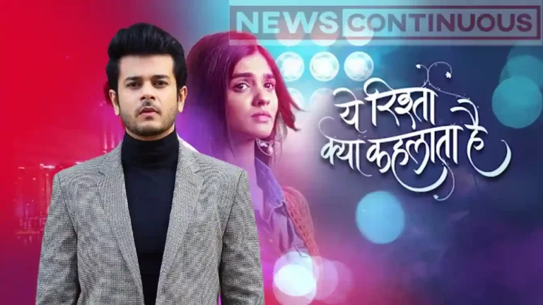 YRKK jay soni yeh rishta kya kehlata hai abhinav journey ends with the show the actor made a big disclosure