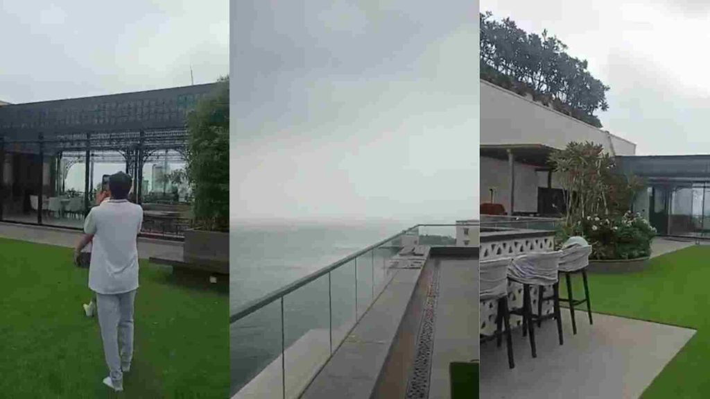 Have you ever seen Rakesh Junjunwala terrace? Here is the video