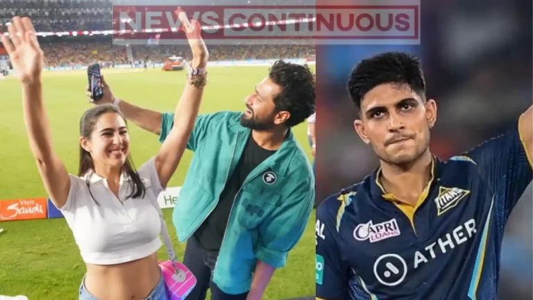 shubman gill team gujarat titans lost sara ali khan gets excited video viral