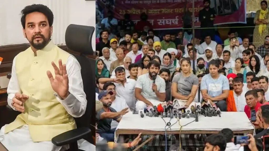 Anurag Thakur Breaks Silence On Wrestlers' Protest,