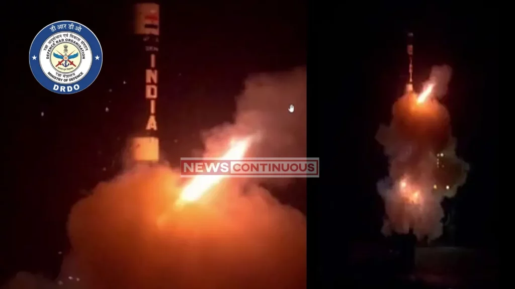 DRDO successfully flight-tests New Generation Ballistic Missile ‘Agni Prime’ off Odisha