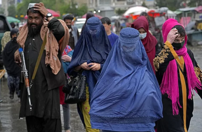 Taliban decree in society; A fixed dress code for walking around the premises. Taliban decree in society; A fixed dress code for walking around the premises.
