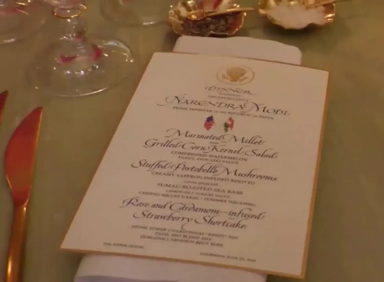 Mushroom, shortcake... these dishes will be in the dinner served to PM Modi, the menu card came out.