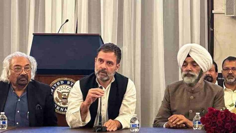 Rahul Gandhi : there is fight of ideology in India